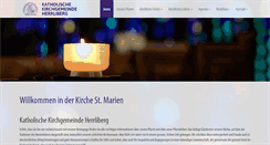 Desktop Screenshot of kath-herrliberg.ch